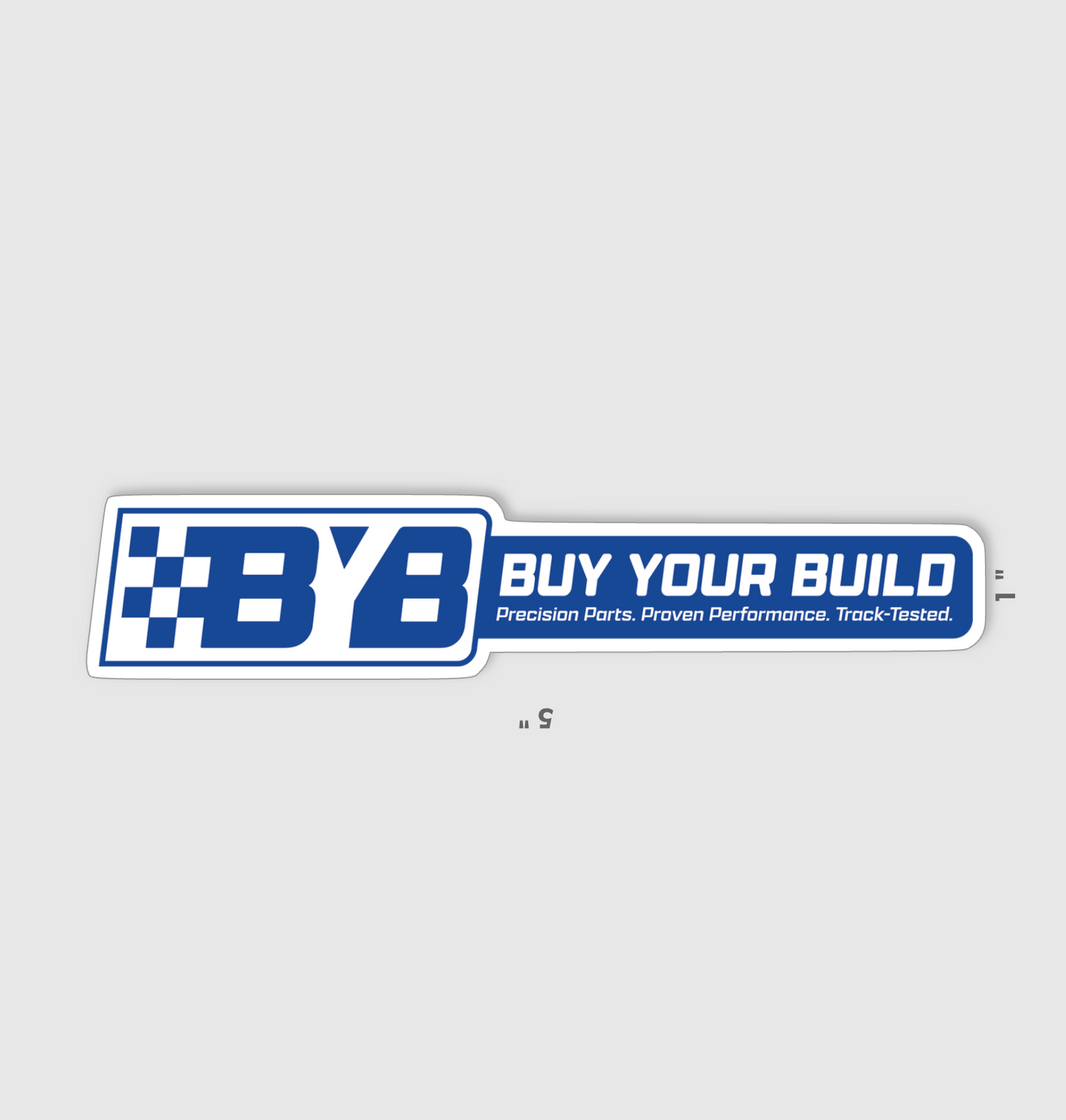 BYB Logo Sticker