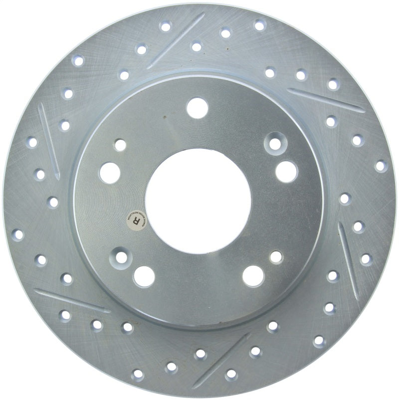 StopTech Select Sport Drilled & Slotted Rotor - Front Left