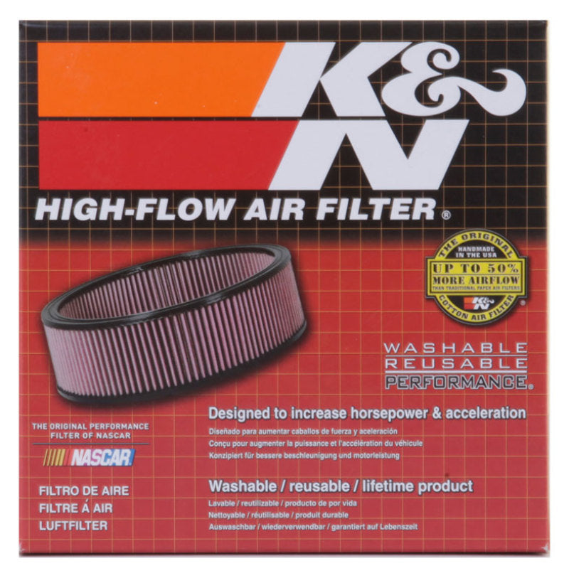 K&N Custom Racing Filter Assembly - Cotton Gauze - 1.75 in Height