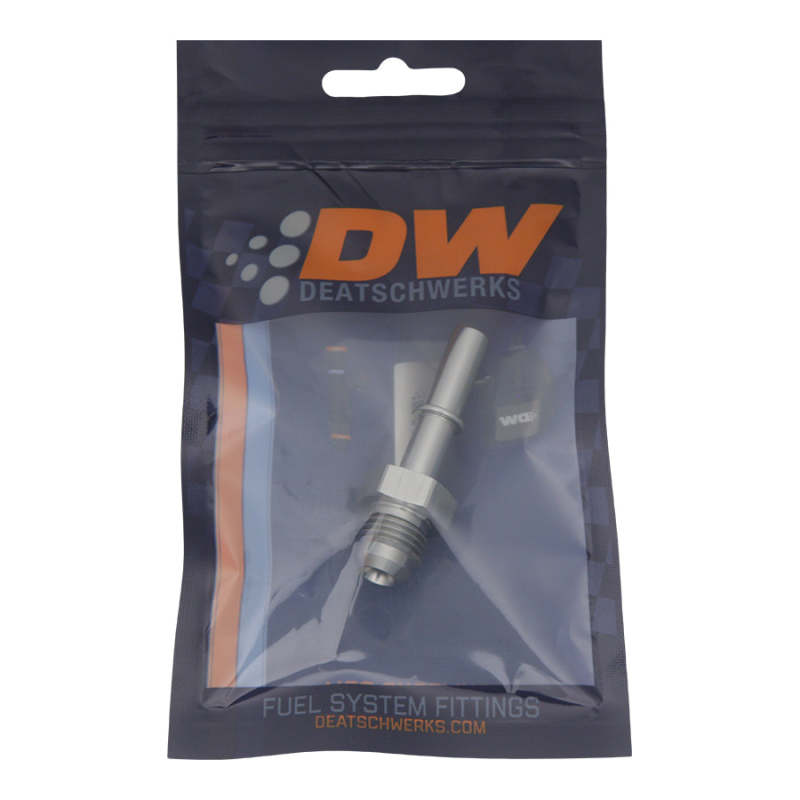 DeatschWerks 6AN Male Flare to 5/16IN Male EFI Quick Connect Adapter