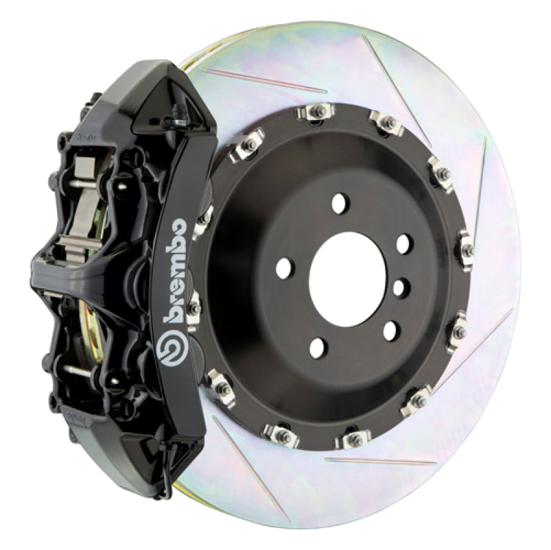Brembo SS Front GT BBK 6 Piston Cast 405x34 2pc Rotor Slotted Type-1-Black