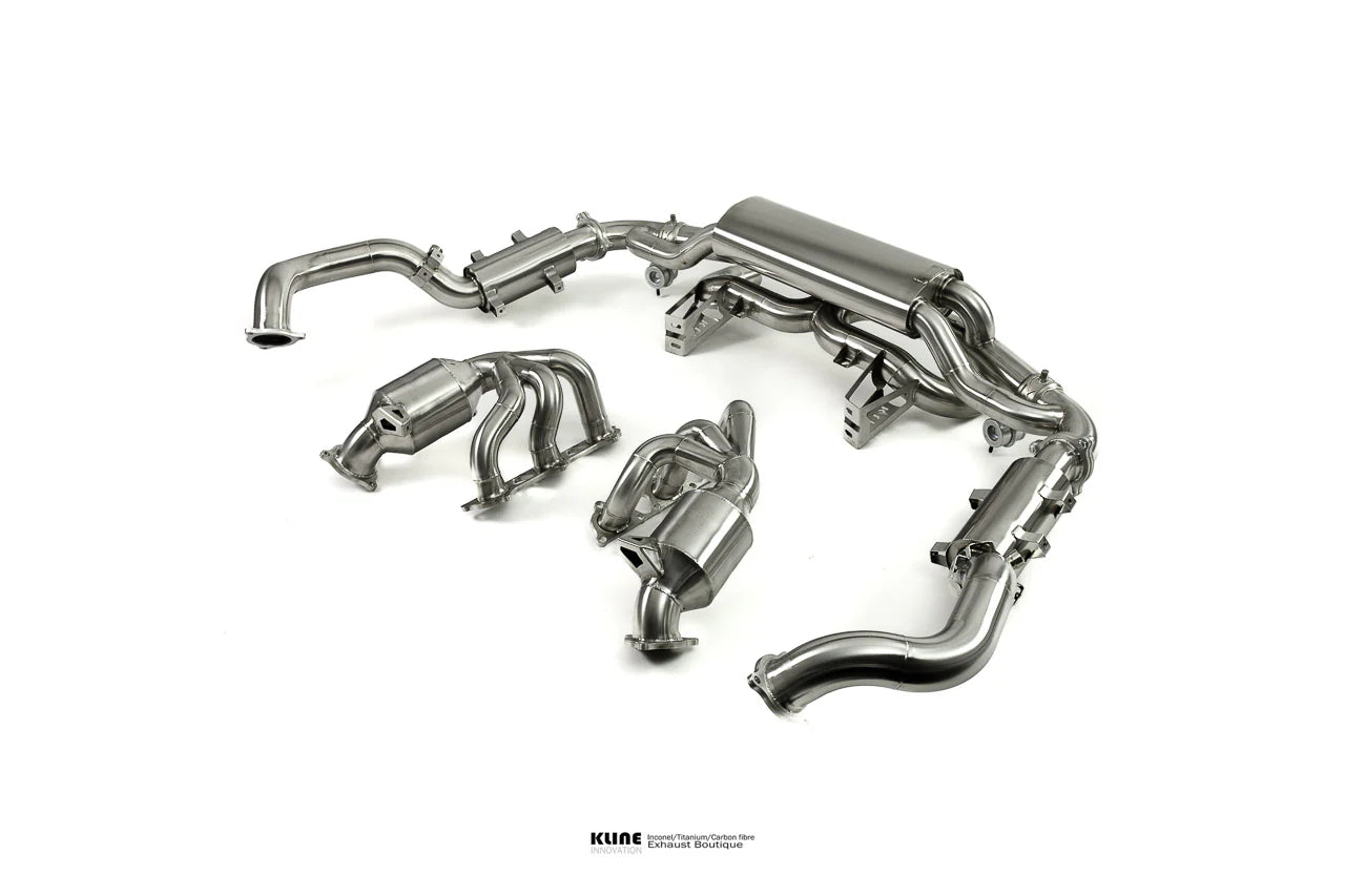 Kline Innovation Valvetronic Exhaust System Porsche 718 Cayman GTS, GT4, 718 Spyder