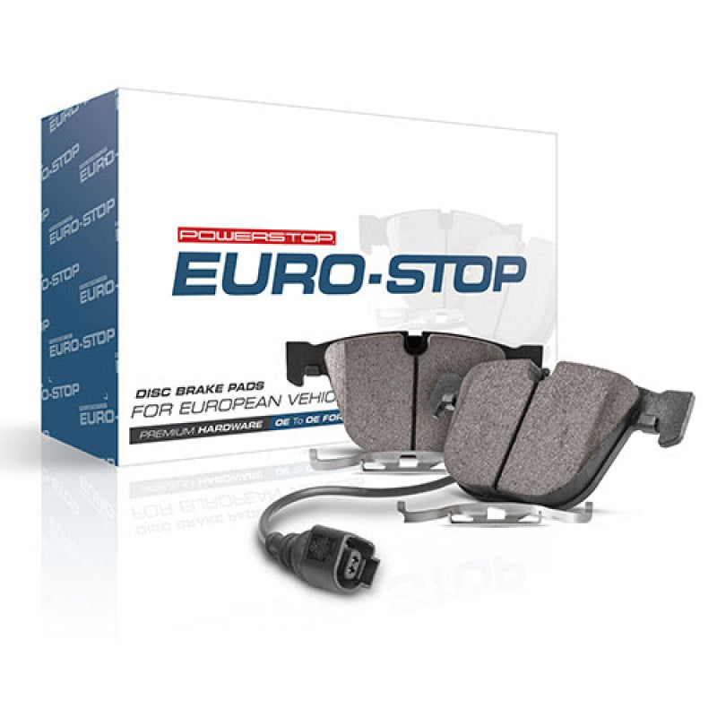 Power Stop 07-12 Mercedes-Benz SL550 Euro-Stop ECE-R90 Rear Brake Pads