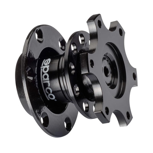 Sparco Steering Wheel Quick Release Tuning Blk