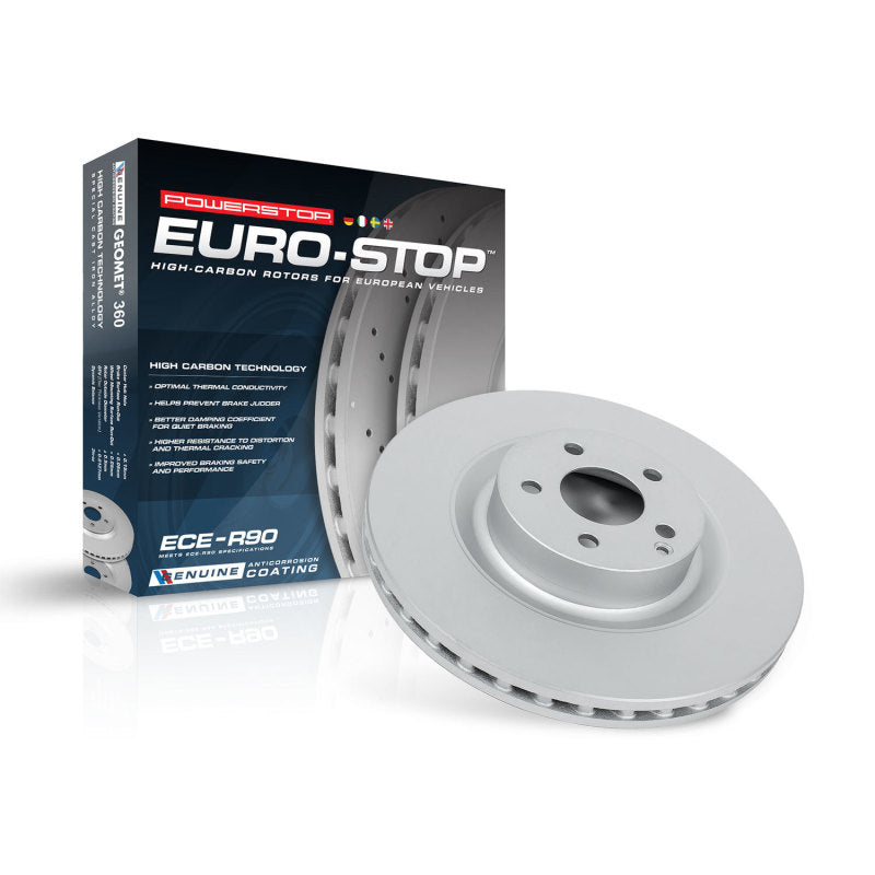 Power Stop 2006 Mercedes-Benz CLS500 Front Evolution High Carbon Geomet Coated Rotor