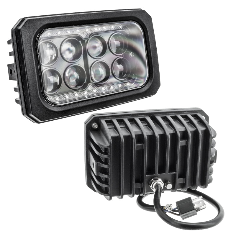 Oracle 4x6 40W Replacement LED Headlight - Black SEE WARRANTY
