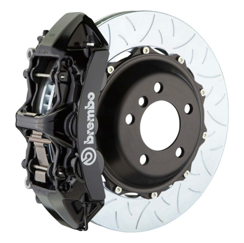 Brembo 00-03 M5/97-03 5-Series Front GT BBK 6 Piston Cast 380x32 2pc Rotor Slotted Type3-Black