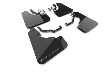 Rally Armor 24-25 Lexus GX 550 Luxury Black UR Mud Flap - Silver Logo