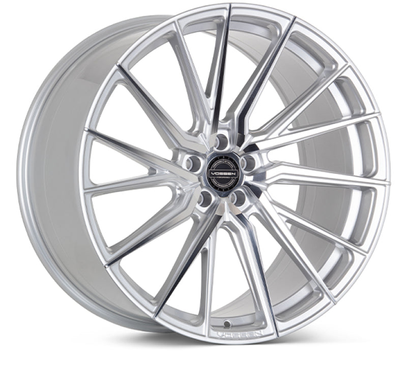 Vossen HF-4T 20x9 / 5x112 / ET32 / Flat Face / 66.5 - Silver Polished - Left Wheel