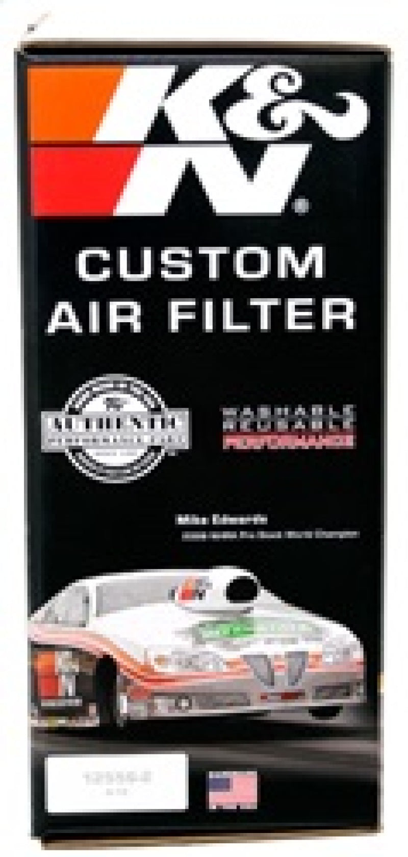 K&N Universal Custom Air Filter - Round 5.125in Flange / 14in OD / 5.125in ID / 5.625in Height