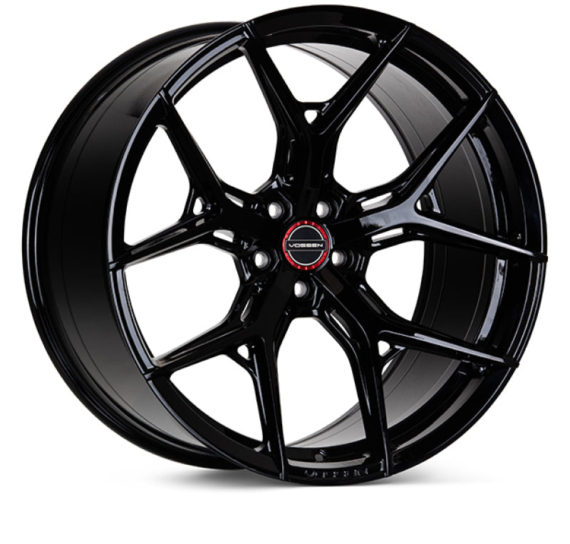 Vossen HF-5 23x10 / 5x120 / ET22 / Mid Face / 72.56 - Gloss Black Wheel