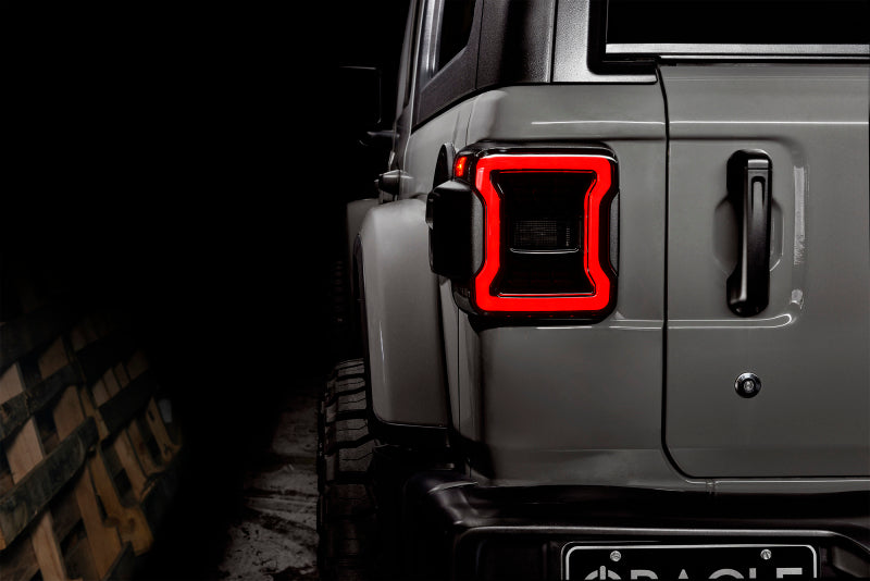 Oracle Jeep Wrangler JL Black Series LED Tail Lights SEE WARRANTY