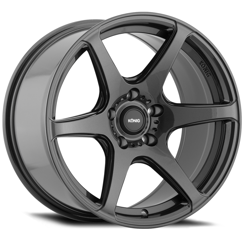 Konig Tandem 17x8 5x114.3 ET45 Gloss Graphite