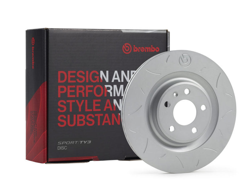 Brembo 99-09 Subaru WRX STI AWD Rear TY3 Sport Disc Rotor - 316X20