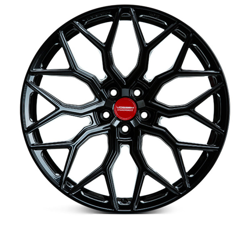 Vossen HF-2 20x9.5 / 5x120 / ET20 / Deep Face / 72.56 - Gloss Black Wheel