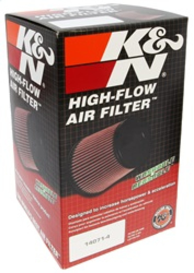 K&N Universal Rubber Filter 3.75in FLG x 5.375in Base x 5.375in Top x 7in Height
