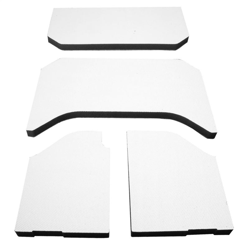 DEI 07-10 Jeep Wrangler JK 4-Door Boom Mat Headliner - 4 Piece - White