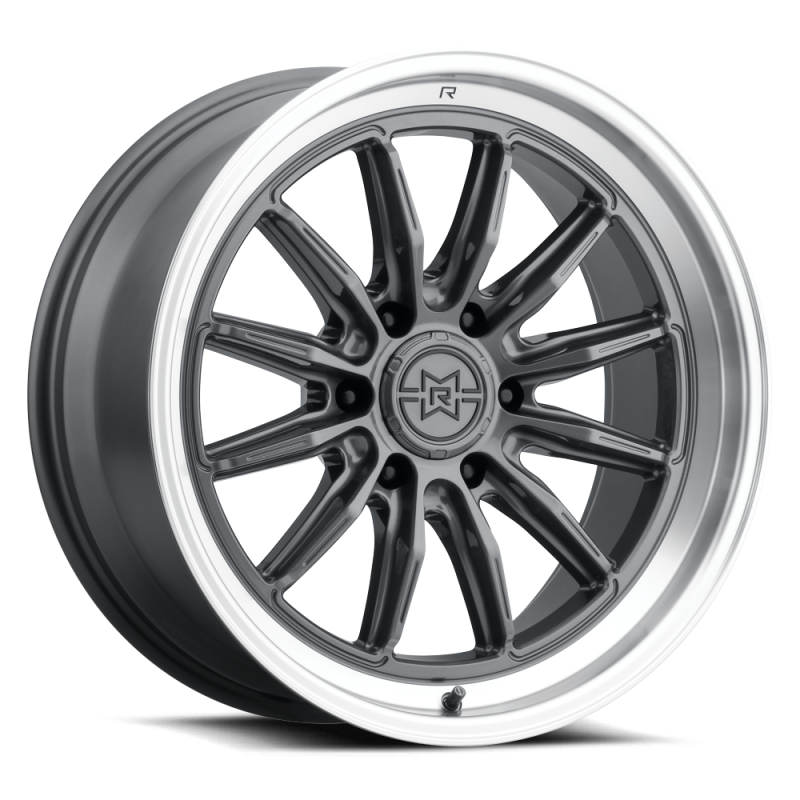 Method Raised MR803 22x12 / 8x6.5 BP / -40mm Offset / 121.3mm Bore - Gloss Titanium Wheel