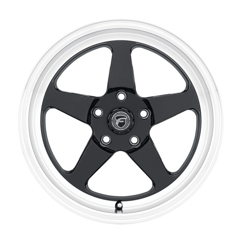 Forgestar D5 Drag 18x5.0 / 5x115 BP / ET-37 / 1.5in BS Gloss Black Wheel