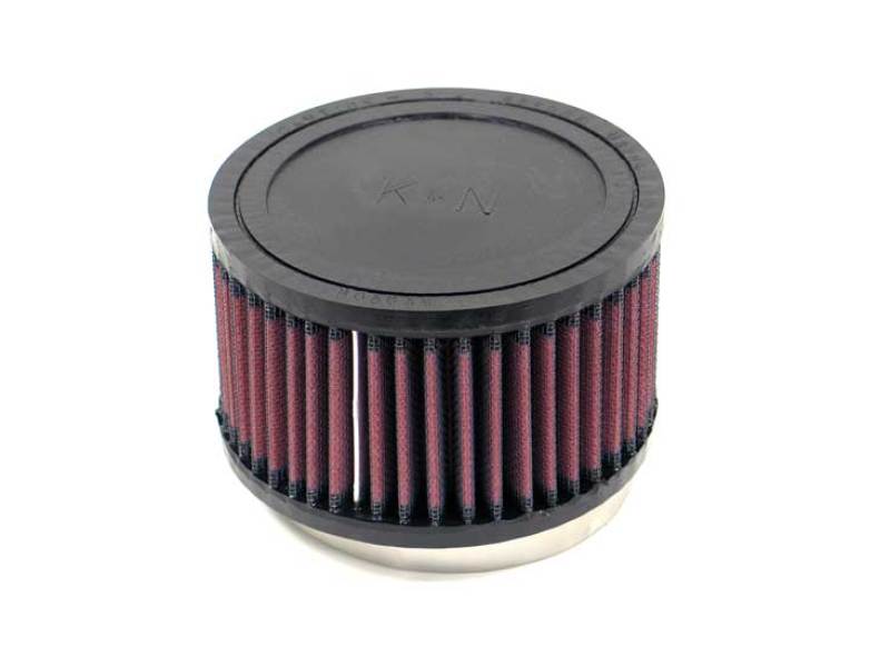 K&N Filter Universal Rubber Round Straight Filter 3.5in Flange 3in Height