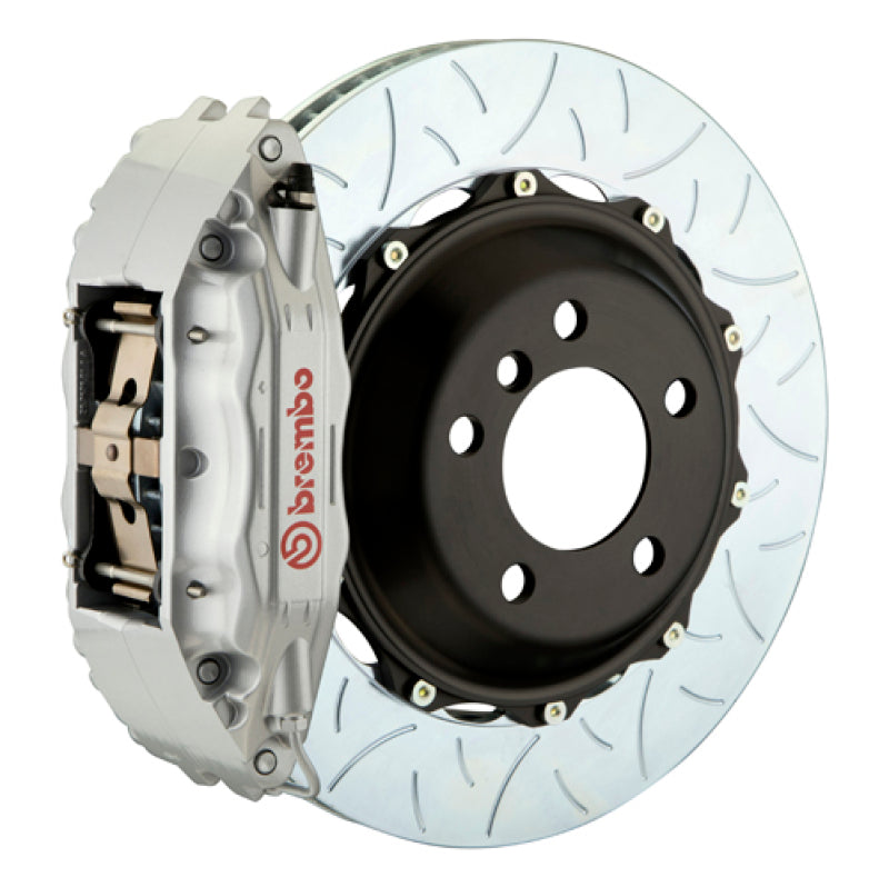 Brembo 00-02 Expedition 2WD Fr GT BBK 4Pis Cast 2pc 355x32 2pc Rotor Slotted Type3-Silver
