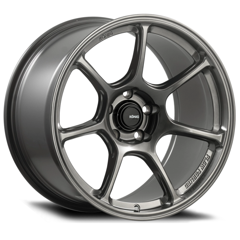 Konig Ultragram 18x9.5 5x114.3 ET25 Titanium Metallic Knurled Bead