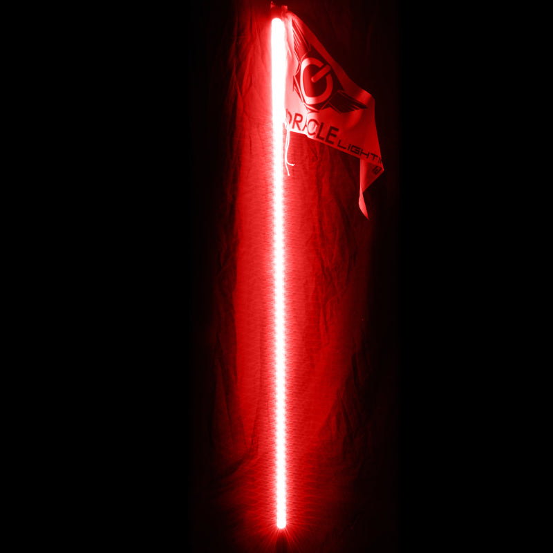 Oracle Off-Road 6ft LED Whip - Red