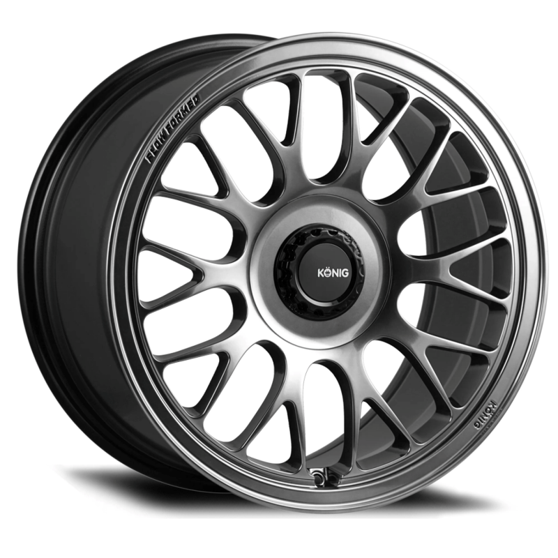 Konig MRK1 18X9.5 5X114.3 ET40 Hyper Carbon - Gloss Black Gear Cap/Logo/Cover Plate