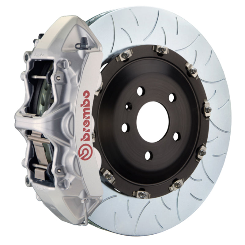 Brembo SS Front GT BBK 6 Piston Cast 405x34 2pc Rotor Slotted Type-3-Silver