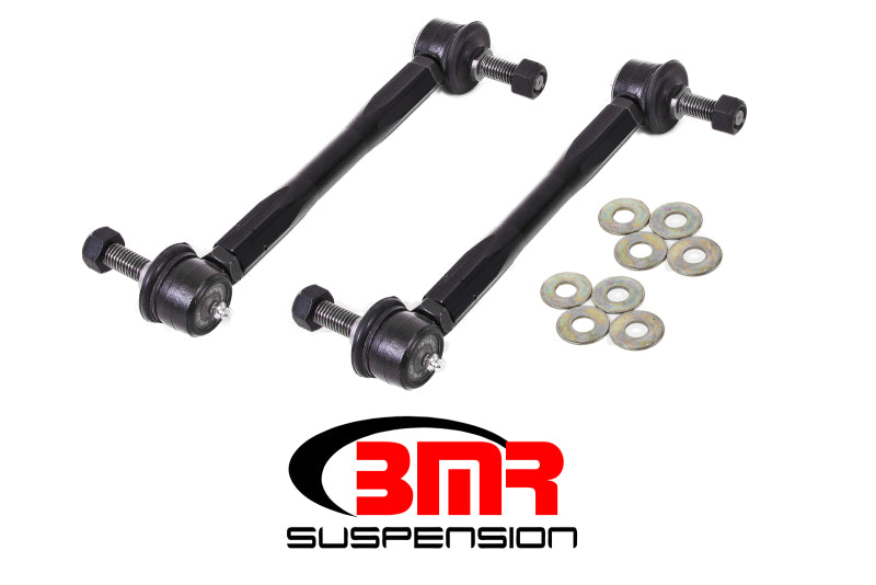 BMR 16-17 6th Gen Camaro Front Sway Bar End Link Kit - Black