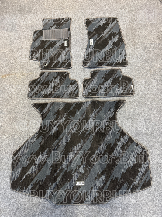 HKS FLOOR MATS JZA80 FULL SET OCT LHD