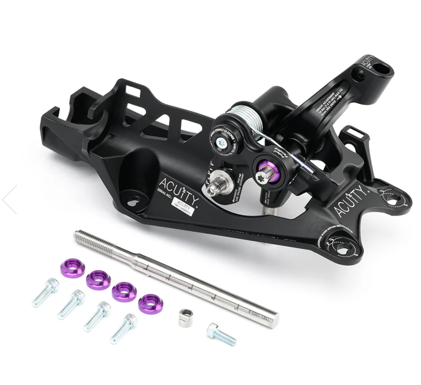 Acuity 4-Way Adjustable Performance Shifter for the LHD 11th Gen Civic and 5th Gen Integra - Fits FK8/FL5/DE5
