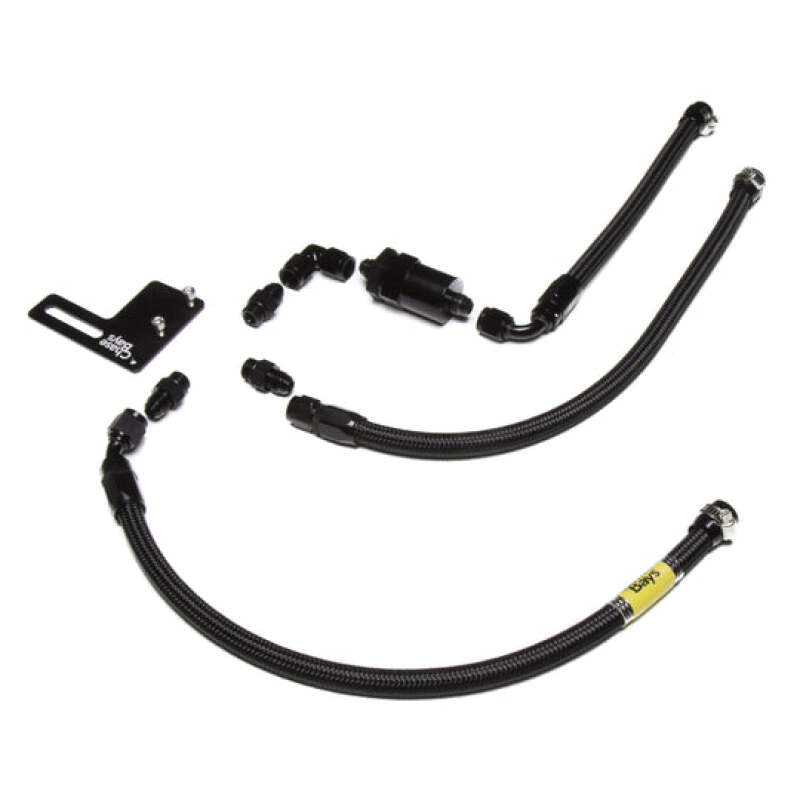 Chase Bays Nissan 240SX S13/S14/S15 w/RB26DETT (w/Radium Rails/Aftermarket FPR) -08AN Fuel Line Kit