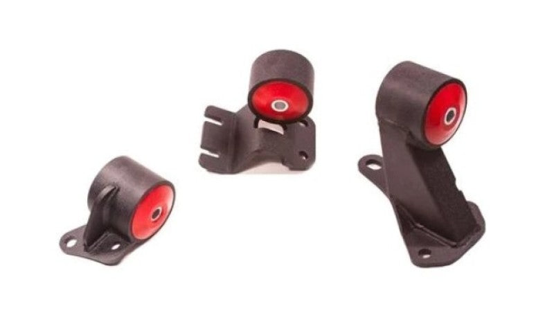 Innovative 90-93 Integra B-Series Black Steel Mounts 60A Bushings (Auto to Manual Hydro)