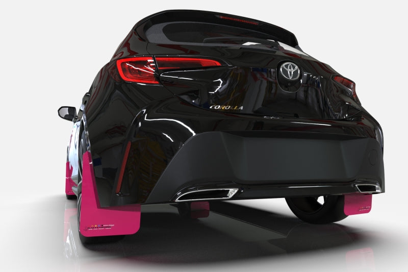 Rally Armor 22-23 Hyundai Kona N-Line Pink Mud Flap BCE Logo