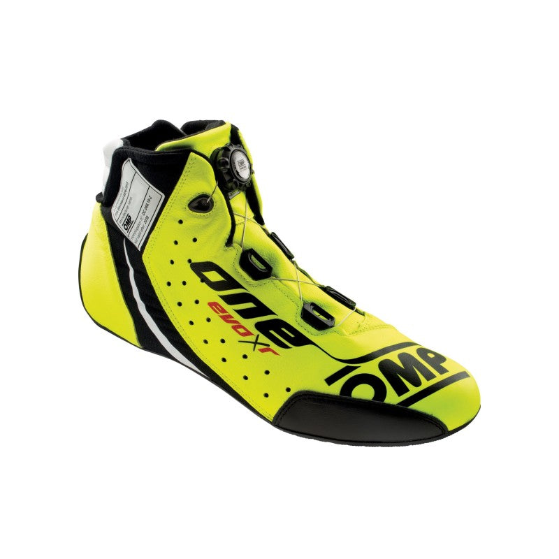 OMP One Evo X Shoes Fluorescent Yellow - Size 40 (Fia 8856-2018)
