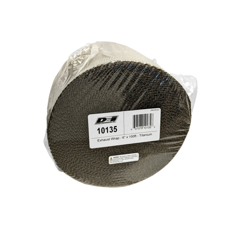 DEI Exhaust Wrap 6in x 100ft - Titanium