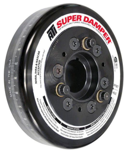 ATI Damper - 7.425in - Steel LW - 6/4 Grv - LS1/LS2 - F & V Body - 3 Ring