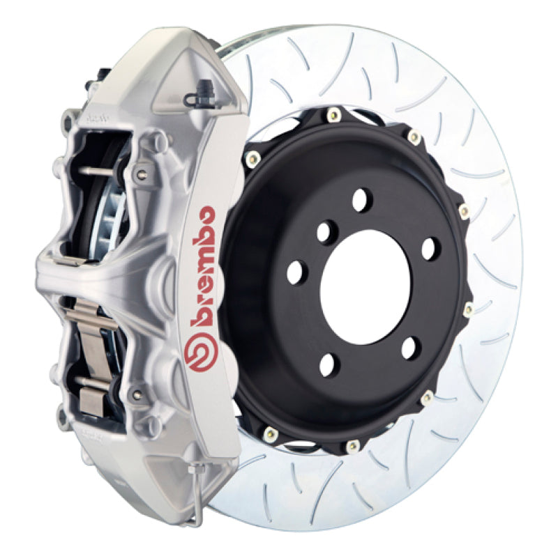 Brembo 00-03 M5/97-03 5-Series Front GT BBK 6 Piston Cast 380x32 2pc Rotor Slotted Type3-Silver
