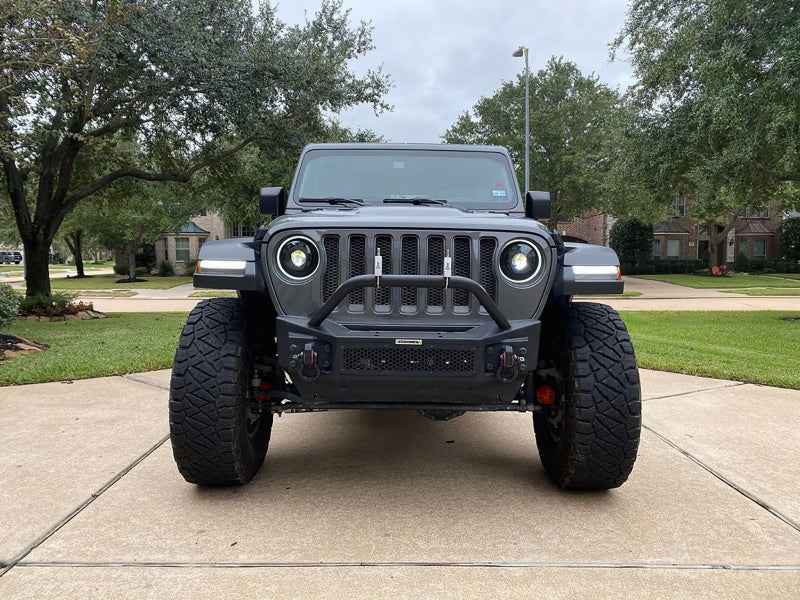 Oracle Jeep JL/Gladiator JT Oculus Bi-LED Projector Headlights - Amber/White Switchback SEE WARRANTY