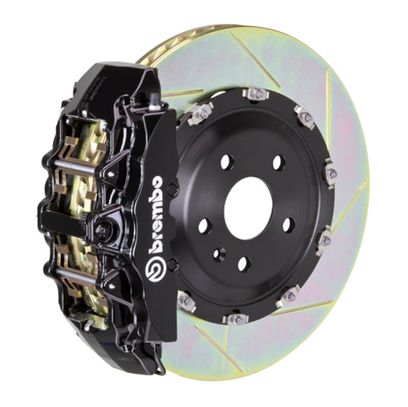 Brembo 15-20 F150 2WD/4WD (Excl Raptor)Fr GT BBK 6Pis Cast 2pc 380x34 2pc Rtr Slot Type1-Black