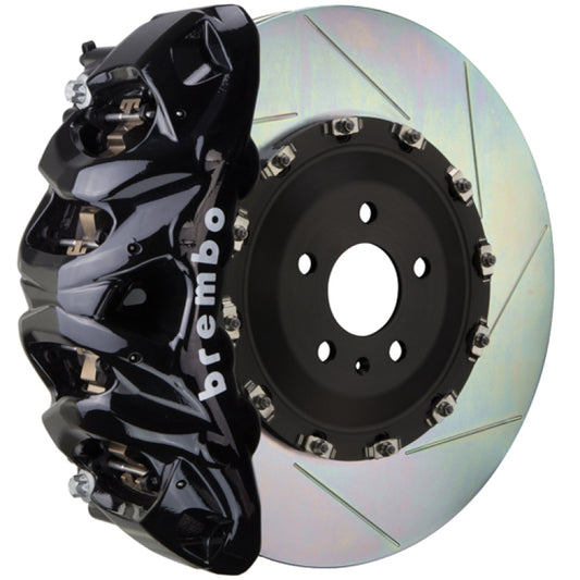 Brembo 10-14 F150 SVT Raptor Front GT BBK 8 Piston Cast 412x38 2pc Rotor Slotted Type-1-Black