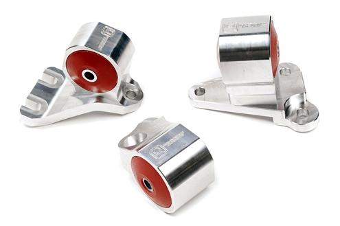 Innovative 90-91/92-93 Acura Integra GS-R Silver Aluminum Billet Mount Kit 60A Bushings (Cable)