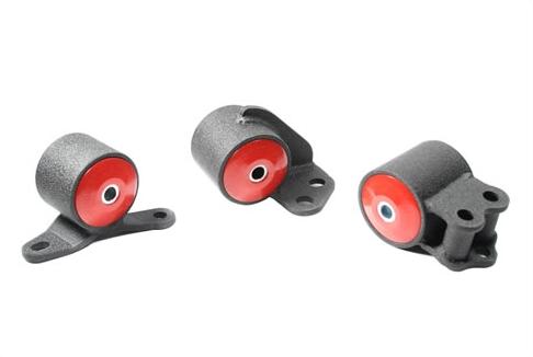 Innovative 02-05 Civic K-Series Black Steel Mounts 75A Bushings (Not K24 Trans)