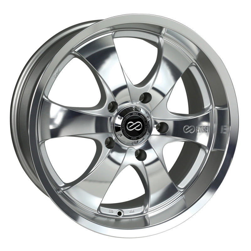 Enkei M6 Universal Truck&SUV 18x8.5 10mm Offset 6x139.7 BP 108.5mm Bore Mirror Finish Wheel