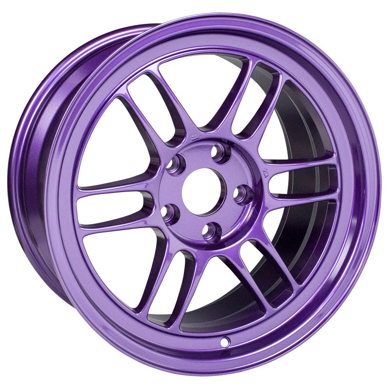 Enkei RPF1 17x9 5x114.3 22mm Offset 73mm Bore Purple Wheel