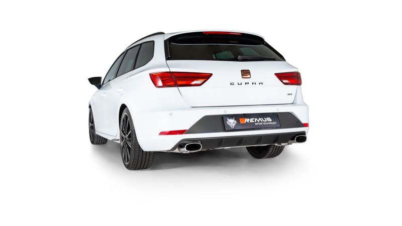 Remus 2018 Seat Leon Cupra ST 300 4Drive 2.0L TSI GPF-Back Exhaust (Tail Pipe Set Req)