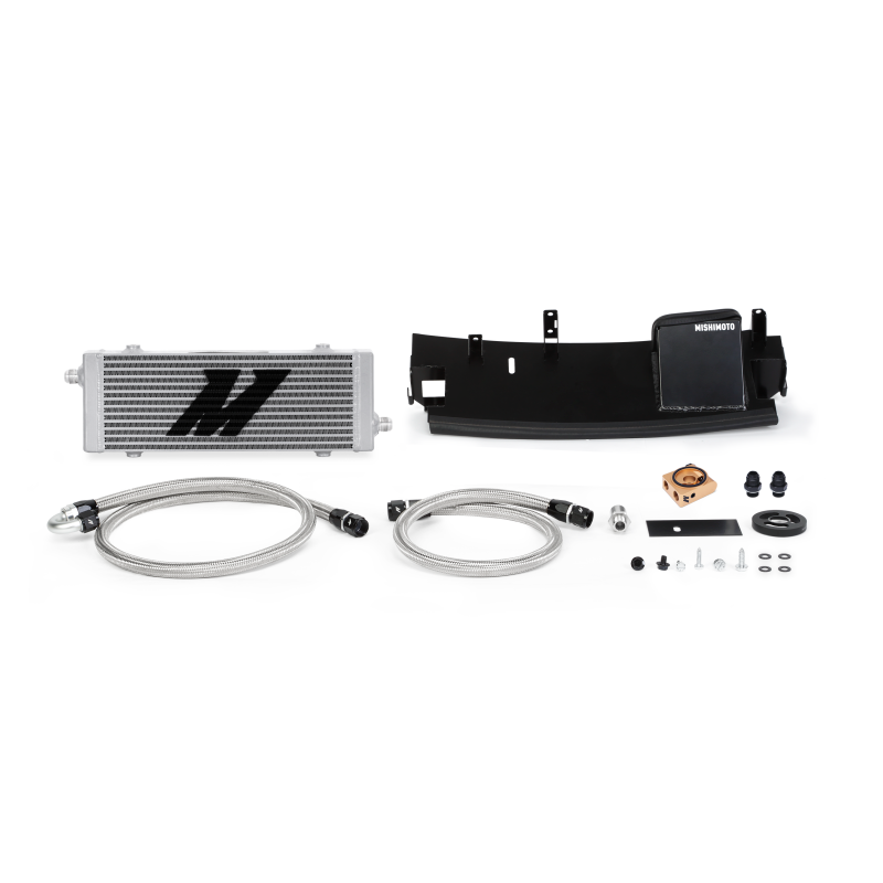 Mishimoto 2016+ Ford Focus RS Thermostatic Oil Cooler Kit - Silver