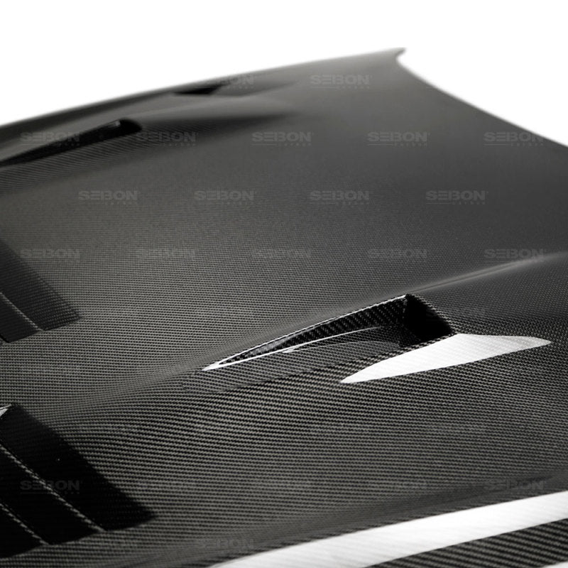 Seibon 2017-2018 Nissan GTR R35 GTII-Style Carbon Fiber Hood