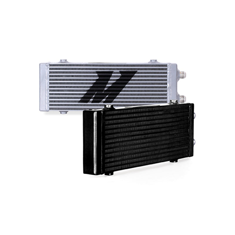 Mishimoto Universal Medium Bar and Plate Dual Pass Black Oil Cooler